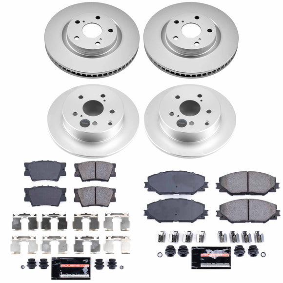 Z23 Daily Driver Premium Carbon-Fiber Ceramic Brake Pad and Fully Coated Rotor K