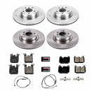PowerStop OE Stock Replacement Low-Dust Ceramic Brake Pad and Rotor Kit