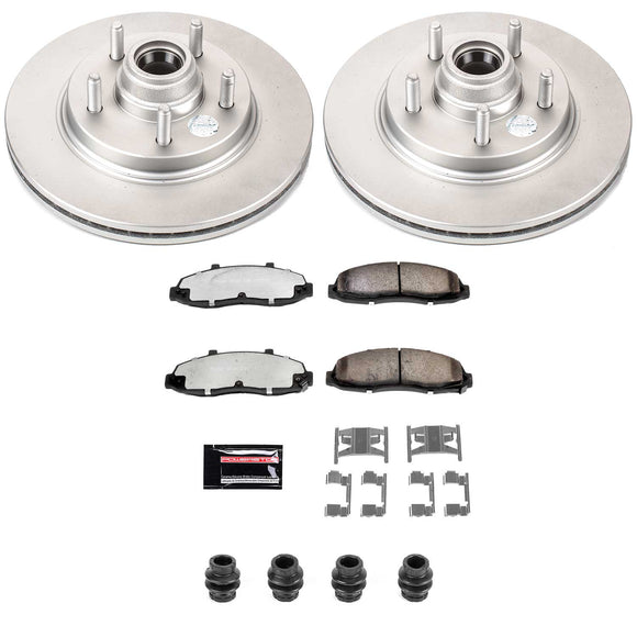 Z36 Truck & Tow Premium Carbon-Fiber Ceramic Brake Pad and Fully Coated Rotor Ki