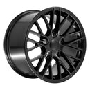 17" Replica Wheel CV08A Fits Chevrolet Corvette - C6 ZR1 Rim 17x9.5 Satin Wheel
