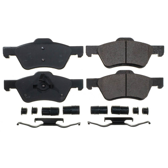 PowerStop Z17 Evolution Ceramic Brake Pads With Hardware