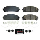 PowerStop Z23 Evolution Sport Carbon-Fiber Brake Pads With Hardware