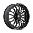22x7 Fuel Off-Road D821 Arc UTV Gloss Black Milled 4x156 ET13 CB132 Wheel Rim