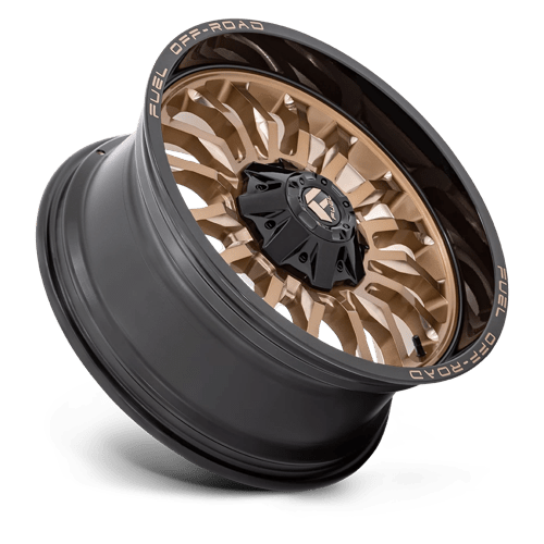 22x12 Fuel Off-Road D797 Arc Platinum Bronze with Black Lip 6x135 ET-44 Wheel