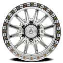 17x9 Arena Wheel Mission Gloss Silver Machined Wheel 6x135 ET0 CB87.12