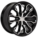 17" Replica CV54 fits Chevrolet Colorado ZR2 17x8 Satin Black