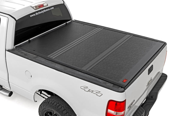 Rough Country Hard Low Profile Bed Cover For 6'7" Bed Ford F-150 2004-14