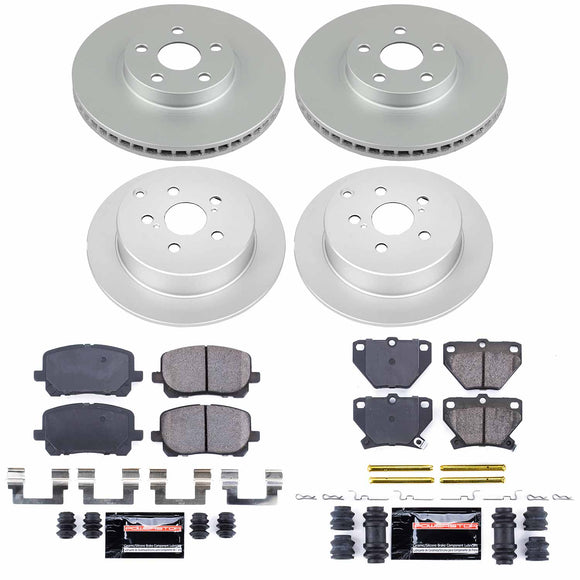 Z23 Daily Driver Premium Carbon-Fiber Ceramic Brake Pad and Fully Coated Rotor K