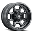 15x7 Vision 415 Bomb Matte Black 4x136 ET38.1 Wheel Rim