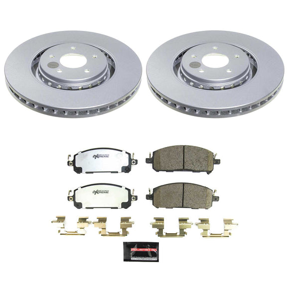 Z36 Truck & Tow Premium Carbon-Fiber Ceramic Brake Pad and Fully Coated Rotor Ki