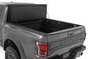 Rough Country Hard Tri-Fold Flip Up Bed Cover 5'7" Bed For Ford F-150 21-23