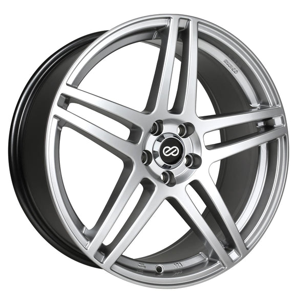 16x7 Enkei RSF5 Hyper Silver Wheel/Rim 5x100 5-100 16-7 ET38