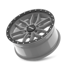 20x9 Mayhem Vector Matte Gunmetal Black Lip 6x135 ET18 CB87.1 Wheel Rim