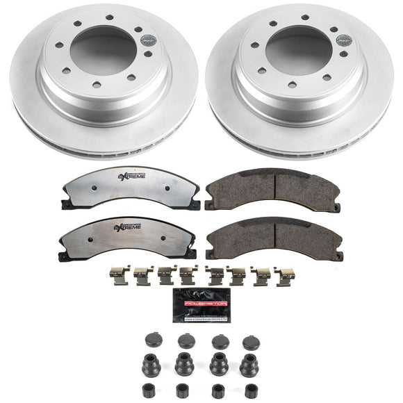 Z36 Truck & Tow Premium Carbon-Fiber Ceramic Brake Pad and Fully Coated Rotor Ki