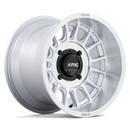 15X10 KMC Powersports KS138 Impact UTV Silver 4X156 ET0 Wheel Rim-1