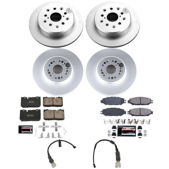 PowerStop Z23 Daily Driver Premium Carbon-Fiber Ceramic Brake Pad and Fully Coat