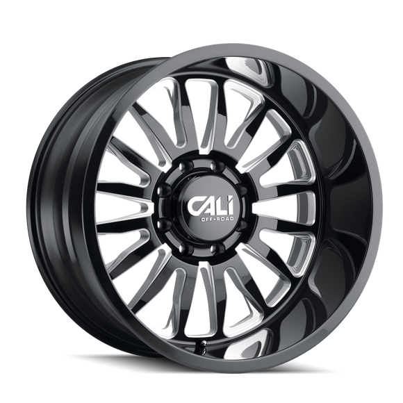 24X14 Cali Off-Road Summit Black-Gloss Wheel/Rim 8x165.1 ET-76