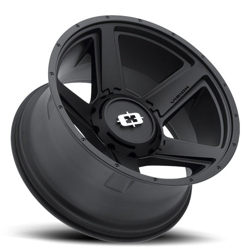 22x11.5 Vision 390 Empire Satin Black 8x180 ET-44 Wheel Rim