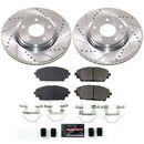 PowerStop Z23 Daily Driver Carbon-Fiber Ceramic Brake Pad and Drilled & Slotted