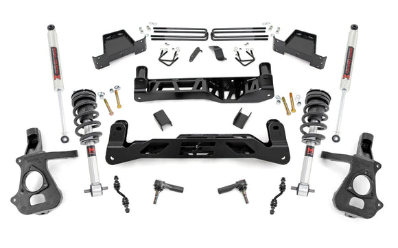 7 Inch Lift Kit - Cast Steel - M1 Struts/M1 - Chevy/GMC 1500 (14-18)