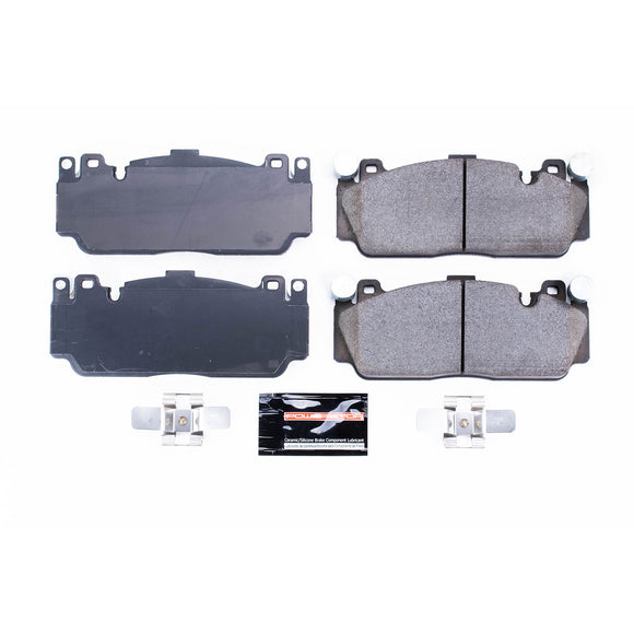 PowerStop Z23 Evolution Sport Carbon-Fiber Brake Pads With Hardware