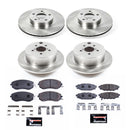 PowerStop Track Day High-Performance Brake Pad and Rotor Kit