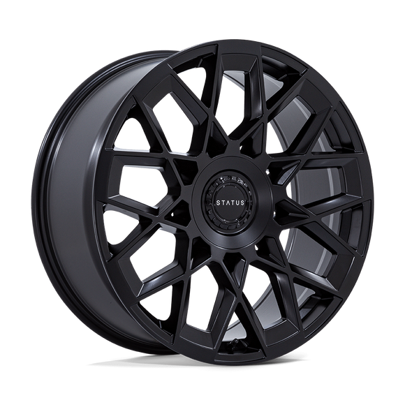 24X10 Status ST005 Matrix M-Blk 5x120 ET35 Wheel Rim
