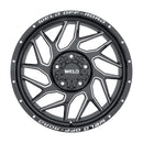20x9 WELD Off-Road Fulcrum Black Milled 5x139.7 5x150 5x5.5 ET0 Wheel Rim