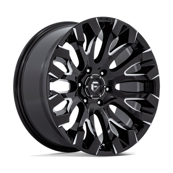 20x9 Fuel Off-Road D828 Quake Black 6x139.7 ET1 CB106.1 Wheel Rim