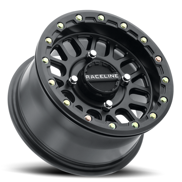 15x6 Raceline A93B Podium Satin Black 4x156 ET40 CB132.5 Wheel