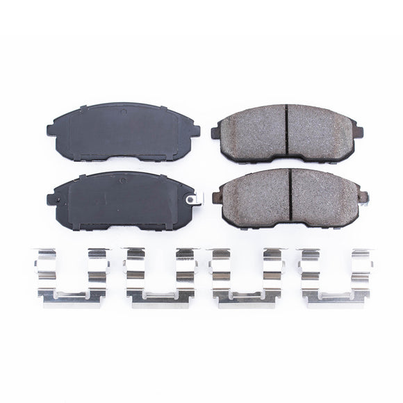 PowerStop Z17 Evolution Ceramic Brake Pads With Hardware