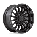20x10 Fuel Off-Road D796 Arc Matte Black Gloss Black Lip 8x165.1 ET-18 Wheel