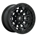 17x9 Fuel Off-Road D114 Covert Beadlock Matte Black 5x127 ET-15 CB71.5 Wheel Rim