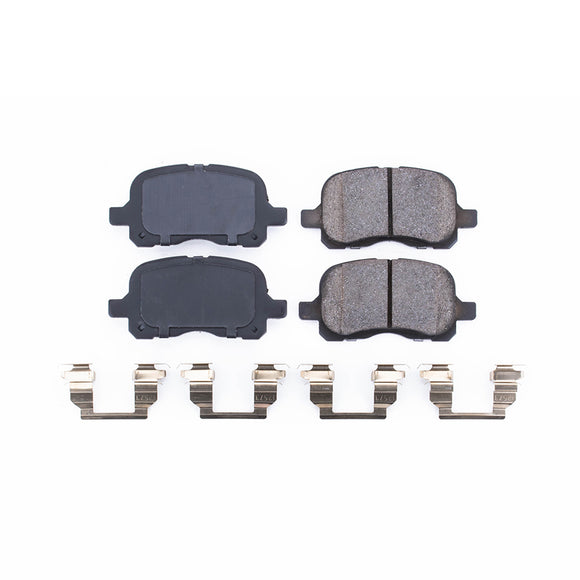 PowerStop Z17 Evolution Ceramic Brake Pads With Hardware