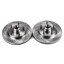 PowerStop Evolution Drilled And Slotted Rotors Pair Front For Ford F-150