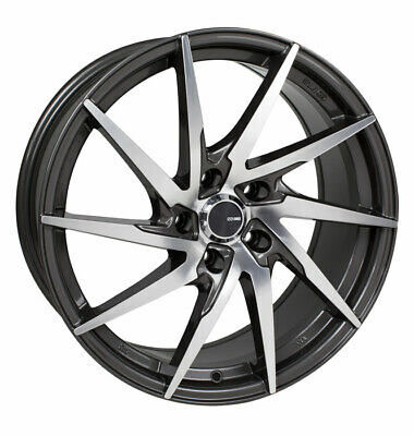 16X7 Enkei PW10 Wheel/Rim Gunmetal Machined 5x100 ET42 16-7 5-100 Each