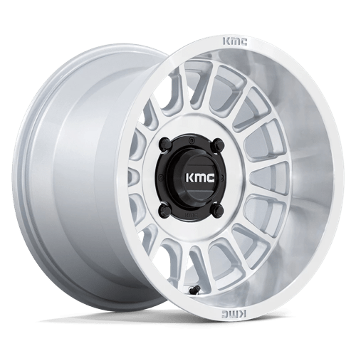 15X10 KMC Powersports KS138 Impact UTV Silver 4X156 ET0 Wheel Rim