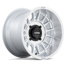 15X10 KMC Powersports KS138 Impact UTV Silver 4X156 ET0 Wheel Rim-2