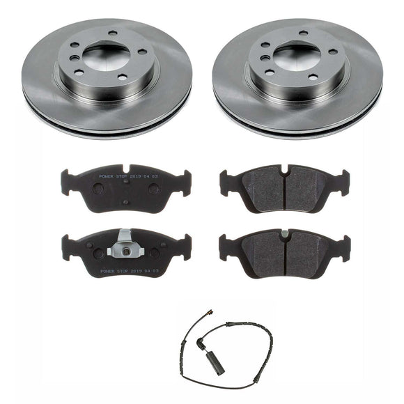 PowerStop Track Day Spec High-Performance Brake Pad and Rotor Kit