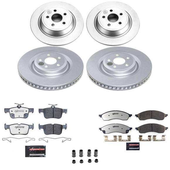 Z36 Truck & Tow Premium Carbon-Fiber Ceramic Brake Pad and Fully Coated Rotor Ki