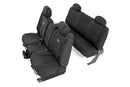 Rough Country Seat Covers Front 40/40/20 and Rear Chevy GMC 1500 99-06