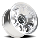 18x9.5 Vision 409 Inferno Milled Machine Face 5x5 (5x127) ET-18 wheel/rim