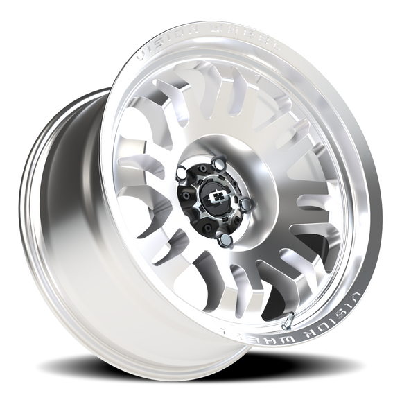 18x9.5 Vision 409 Inferno Milled Machine Face 5x5 (5x127) ET-18 wheel/rim
