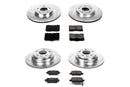 PowerStop Z23 Daily Driver Carbon-Fiber Ceramic Brake Pad and Drilled & Slotted