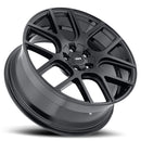 20x8.5 Voxx Lago Gloss Black 5x108/114.3 ET40 wheel/rim-2