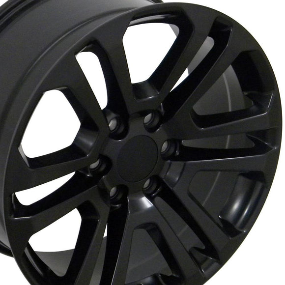 20" Replica Wheel CV99 Fits GMC Sierra Rim 20x9 Satin Wheel
