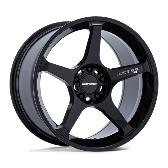 18X9.5 Motegi MR159 Battle V Blackbird Metallic 5x114.3 ET25 Wheel Rim