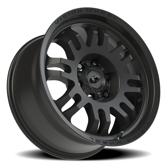 18x9 Vision 409 Inferno Black Wheel 6x135 ET12 CB87.1
