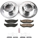 PowerStop Z23 Daily Driver Carbon-Fiber Ceramic Brake Pad and Drilled & Slotted