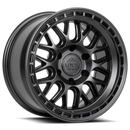 17x9 Lock Off-Road Onyx Matte Black Matte Black Ring 6x139.7 ET-12 Wheel